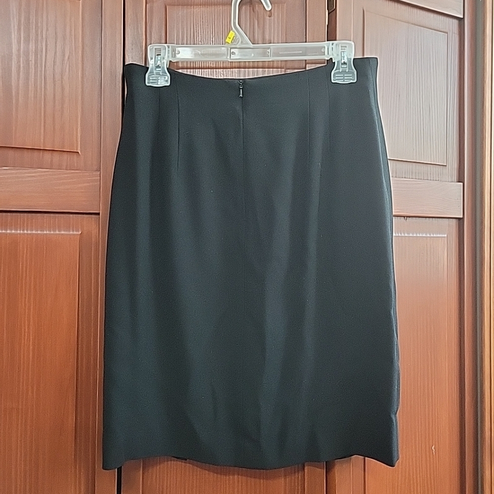 Evan Picone Blazer Skirt Set Womens Jacket Black Formal Workwear | 10 - Picture 15 of 16